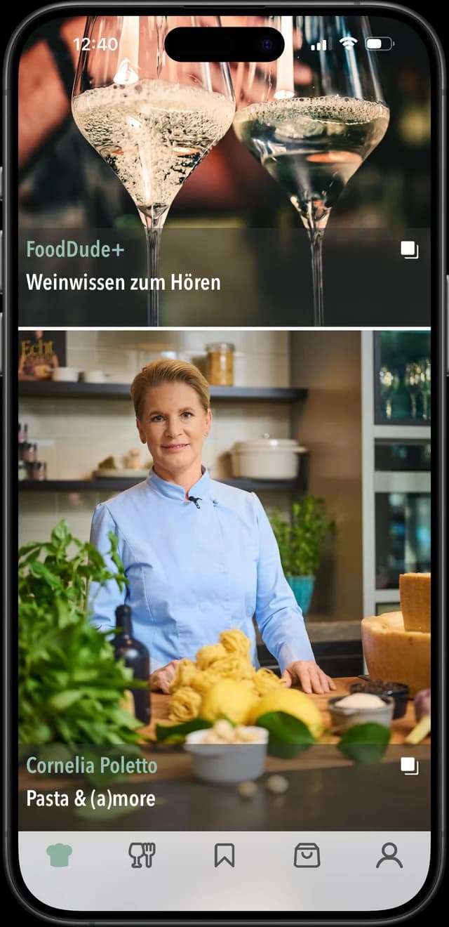 Mit exklusiven Rezepten der besten Küchenchef:innen und Food Creator:innen.
