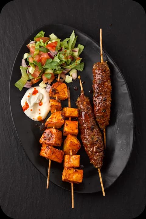 Ofen-Spieß-Köfte mit Gewürzkartoffeln – a_la_sevda